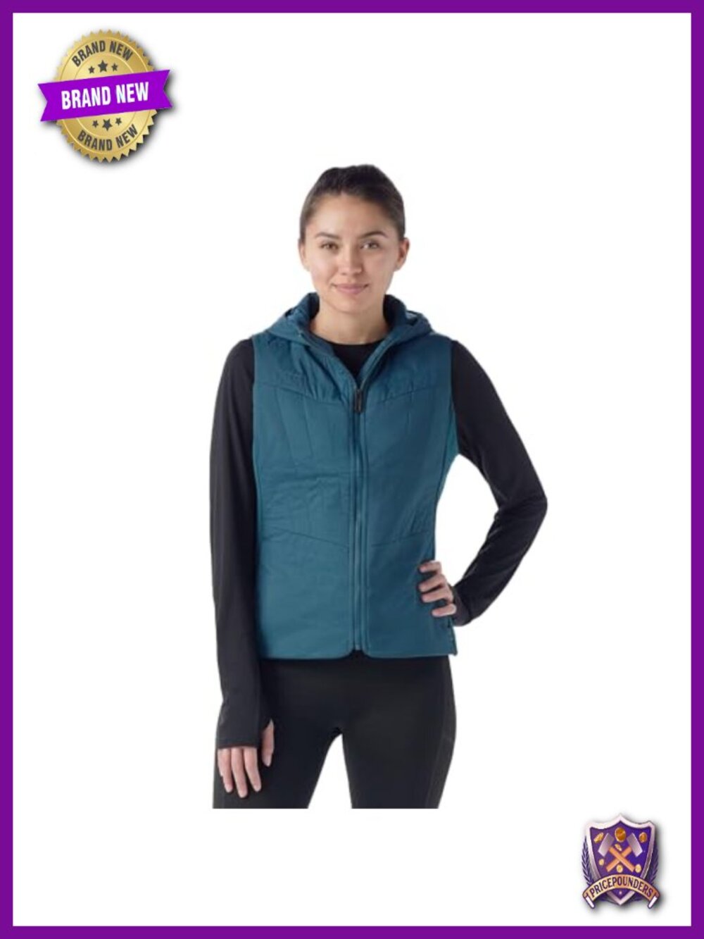 Smartwool Merino Wool Insulated Vest Quilted Recycled Nylon